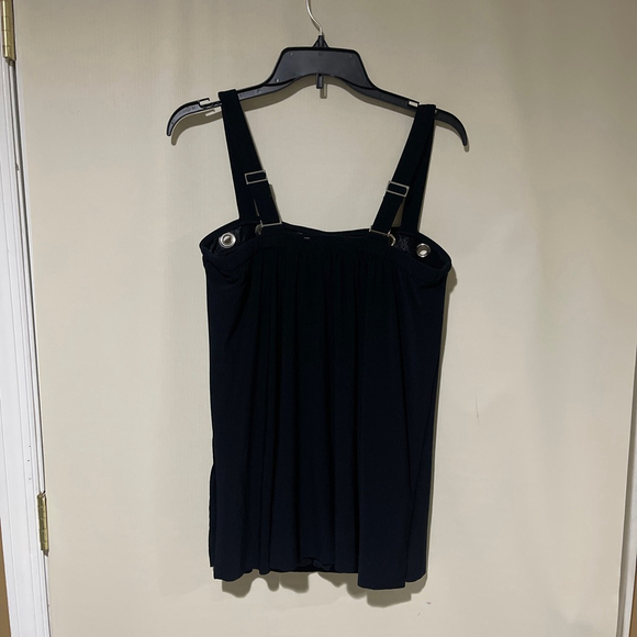 Magicsuit Black One Piece Swimsuit Silver Grommets US 10 - Picture 6 of 15